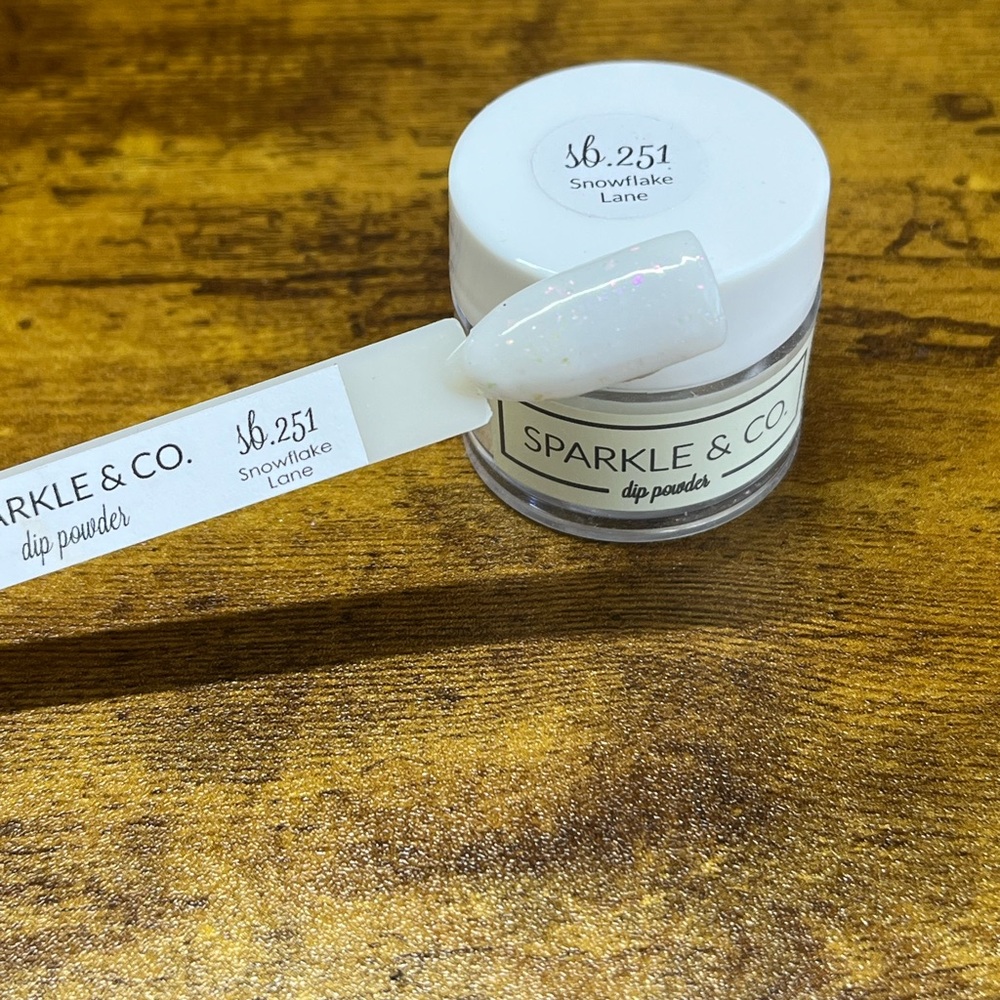 Sparkle & Co. Dip Powder - Snowflake Lane